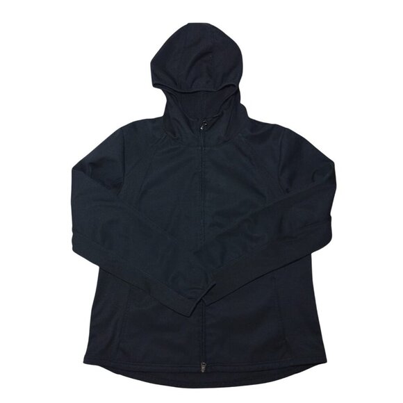 Champions unisex Softshell Hooded Jacket Black Size L, Used. - Picture 4 of 8